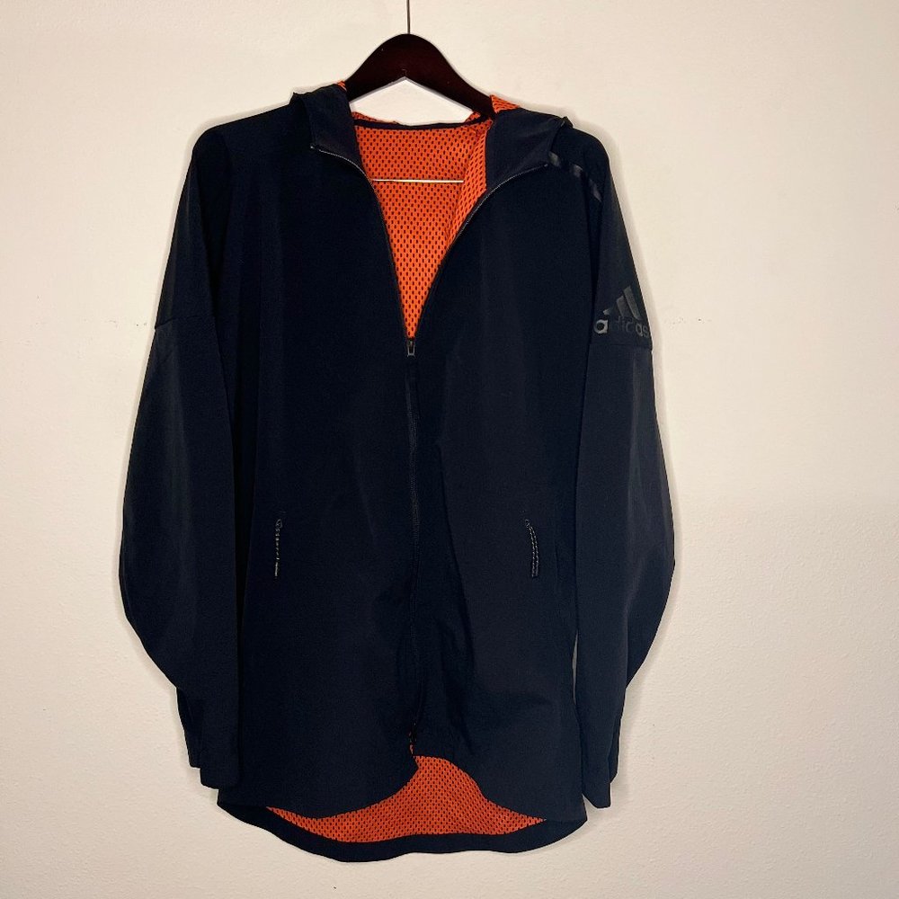 Adidas Black Running Jacket Sz M
